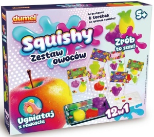 SQUISHY ZESTAW OWOCÓW, DUMEL