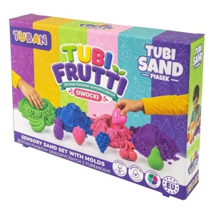 PIASEK SENSORYCZNY - TUBI FRUTTI TUBAN, TUBAN