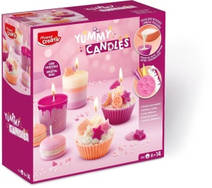 ŚWIECE SOJOWE YUMMY CANDLES MAPED, MAPED