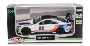 MSZ 1:44 BMW M6 GT3/67381A/WHITE, DAFFI