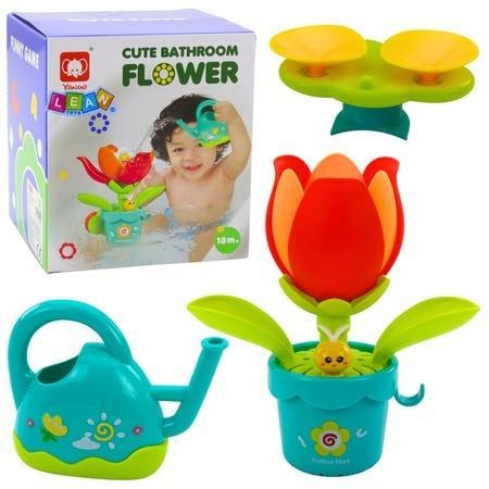 Zabawka do kąpieli Kwiatek do podlewania, Leantoys