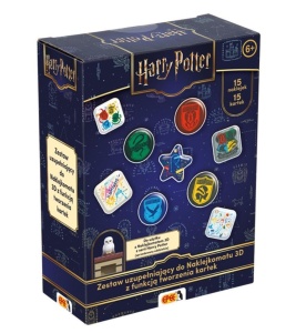 NAKLEJKOMAT 3D HARRY POTTER - ZESTAW UZUPEŁNIAJĄCY