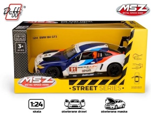 BMW M4 GT3 NIEBIESKO-BIAŁY, DAFFI