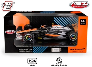 MCLAREN MCL60 2023 BRITISH GRAND PRIX SREBRNY