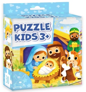 PUZZLE KIDS 3+ SZOPKA BETLEJEMSKA, KANGUR