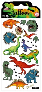 TATUAŻE - DINO TATTOO, CARD GROUP GREETINGS
