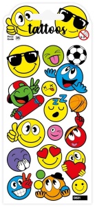 TATUAŻE - FRIENDLY FACES, CARD GROUP GREETINGS