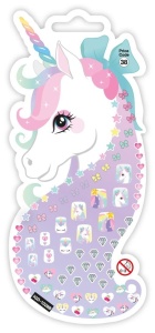 NAKLEJKI NA PAZNOKCIE - UNICORN NAILS