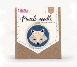 PUNCH NEEDLE LISEK 20CM, GRAINE CREATIVE