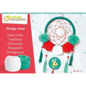 ŁAPACZ SNÓW Z POMPONAMI DIY, CLAIREFONTAINE
