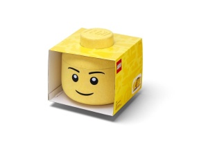 LEGO STORAGE HEAD LARGE FELT BOY, NHG