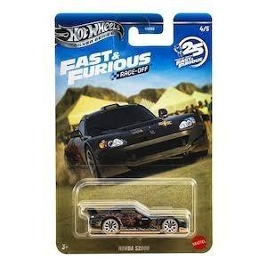 HOT WHEELS SZYBCY I WŚCIEKLI HONDA S2000, MATTEL