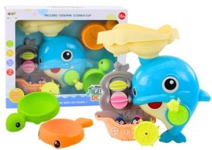 ZESTAW DO KĄPIELI DELFIN NIEBIESKI, LEANTOYS
