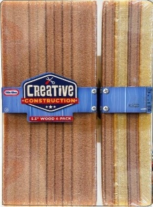 CREATIVE CONSTRUCTION - WOOD 4 PAK, LITTLE TIKES