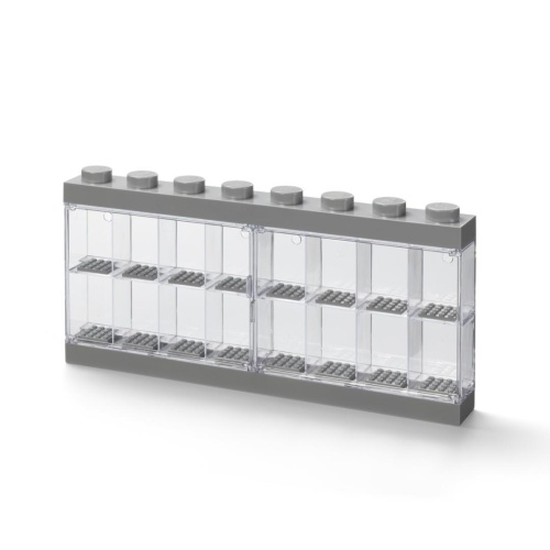LEGO(R) witrynka na minifigurki 16 szara, NHG