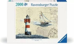 PUZZLE 2000 ŻEGLARSTWO, RAVENSBURGER