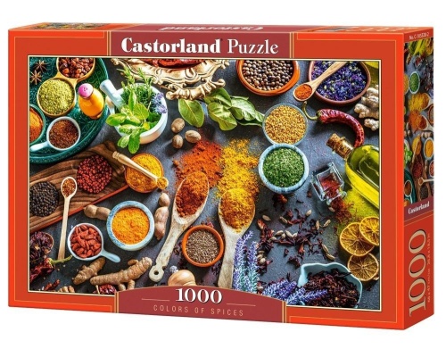 Puzzle 1000 Colors of Spices CASTOR, Castorland