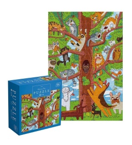 PUZZLE 250 KIDS FUN CATS ON A TREE, INTERDRUK