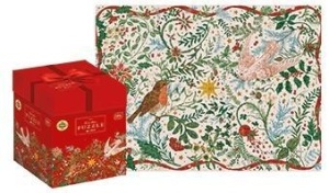 PUZZLE 1000 CHRISTMAS FLOWERS, INTERDRUK