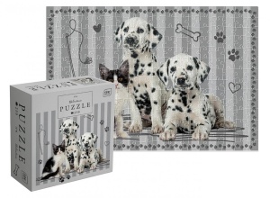 PUZZLE 250 PUPPY SIGN DALMATIANS, INTERDRUK