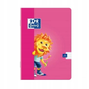 ZESZYT A5 16 W KRATKĘ OXFORD Z LWEM KOLORY 1 szt